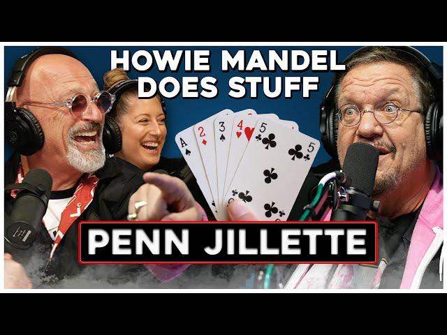 Penn Jillette from "Fool Us" Drove a Tank Through His House | Howie Mandel Does Stuff #102
