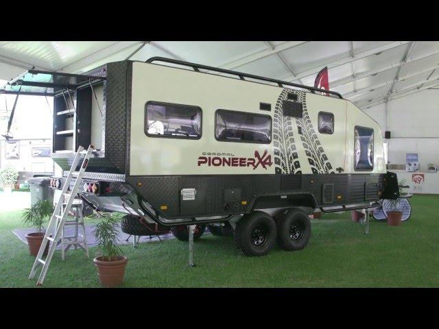 The new look Pioneer turning heads at the 2016 Perth Caravan and Camping Show