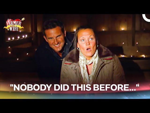 She Never Had a Night Like This Before! | Farmer Wants a Wife Australia