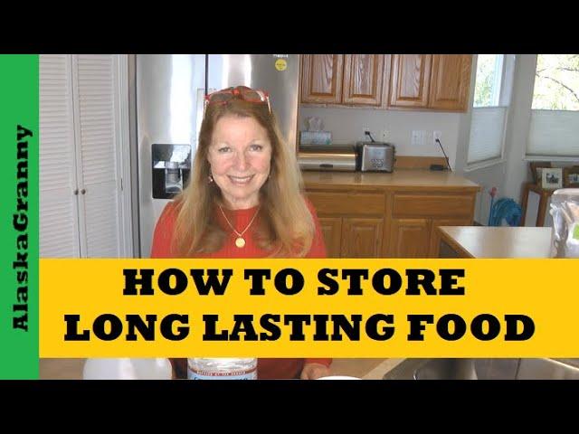 How To Store Cheap Long Lasting Foods