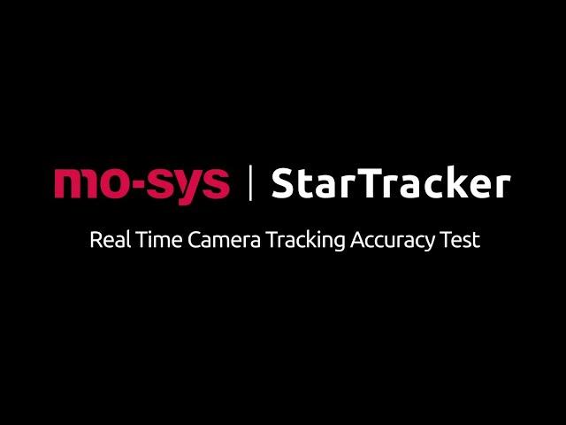 Mo-Sys StarTracker - Real-time camera tracking accuracy test