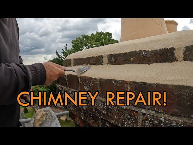 Refurbishing a 250 YEAR OLD Chimney with new pots!