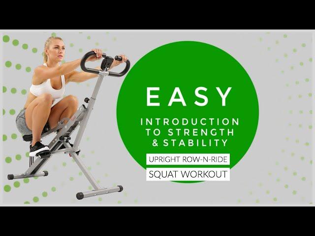 Easy  No.077 Row-N-Ride Workout: Introduction to Strength & Stability