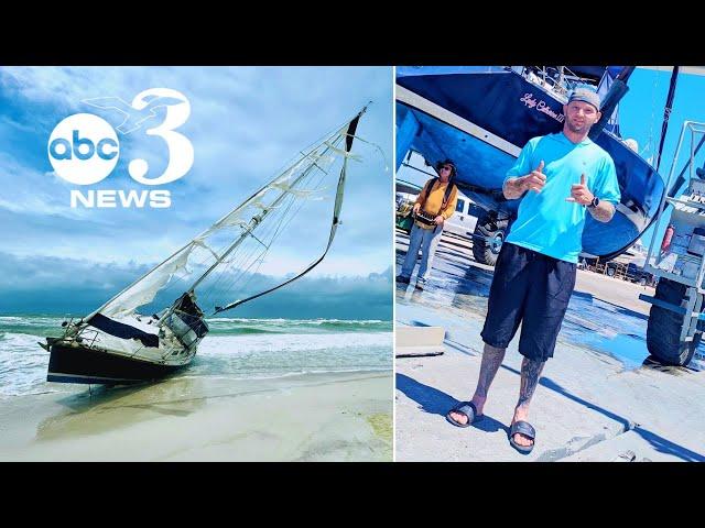 'Mayday mayday!': The harrowing tale of Pensacola Beach's mystery washed-up sailboat