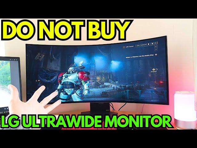 Why i Regret buying the LG UltraGear 39GS95QE - WORST Ultrawide gaming monitor