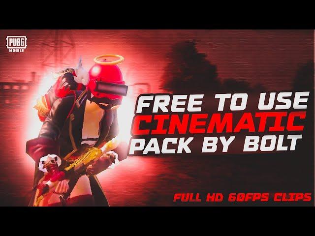 PUBG MOBILE CINEMATICS PACK BY BOLT | HDR EXTREME 60 FPS | FREE DOWNLOAD