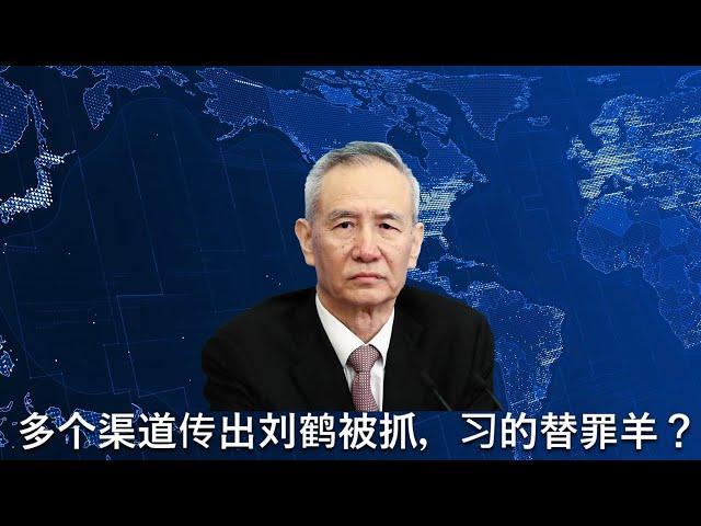  在习近平又一次180度大转弯、放大绝招救经济之时，突然传出刘鹤被抓，刘鹤掌控的中国社科院经济所高层全部撤换！替罪羊？为什么李小鹏突然被免去交通部党组书记一职，习和元老帮彻底翻脸？