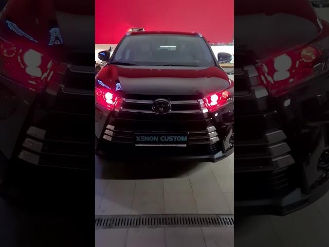 Toyota Highlander тюнинг фар