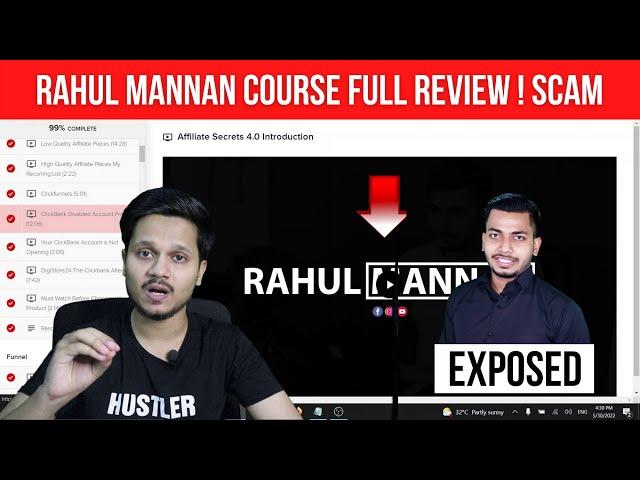 Rahul Mannan Course Review 4.0 (Reality Of Affiliate Secrets 4.0) | Rahul Mannan Exposed - Reality !