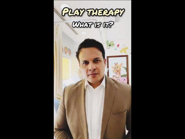 Play therapy: what is it? | Dr. Arif Khan #Shorts  #YouTubeShorts