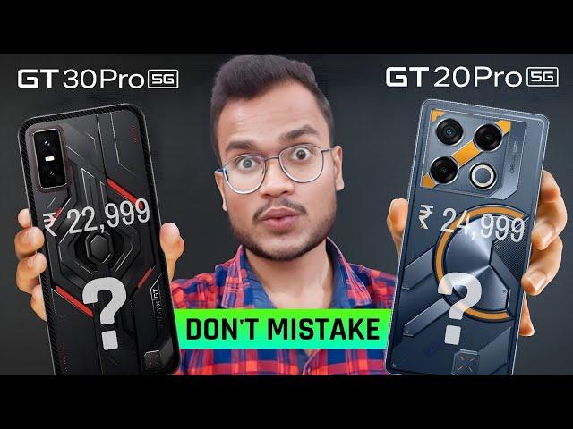 Infinix GT 30 Pro vs Infinix GT 20 Pro - Full Comparison, Price, Processor, Camera, Display, Battery