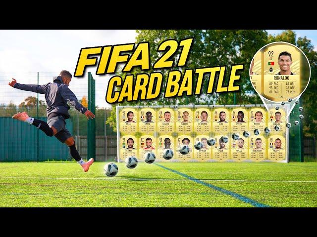 EXTREME FIFA ULTIMATE TEAM CARD BATTLE | FIFA 21 - BILLY Vs JEZZA 