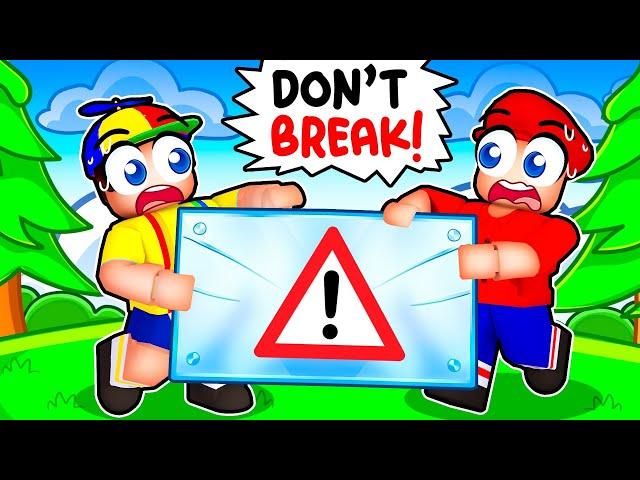 DON'T BREAK THE GLASS IN ROBLOX!