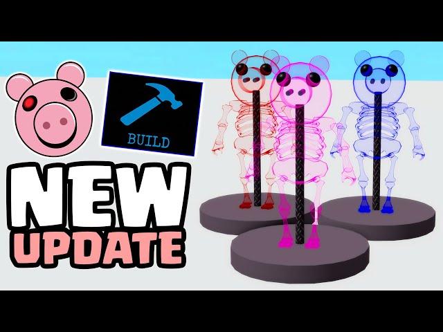 NEW PIGGY UPDATE: Force Field Texture & Linkable Player Spawns (All Secrets) | Build Mode