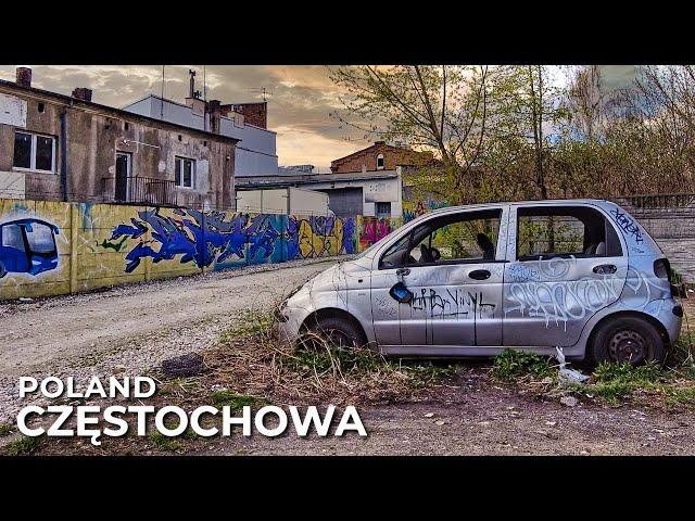 【4K】That Neighborhood in Poland Scares Me, Częstochowa