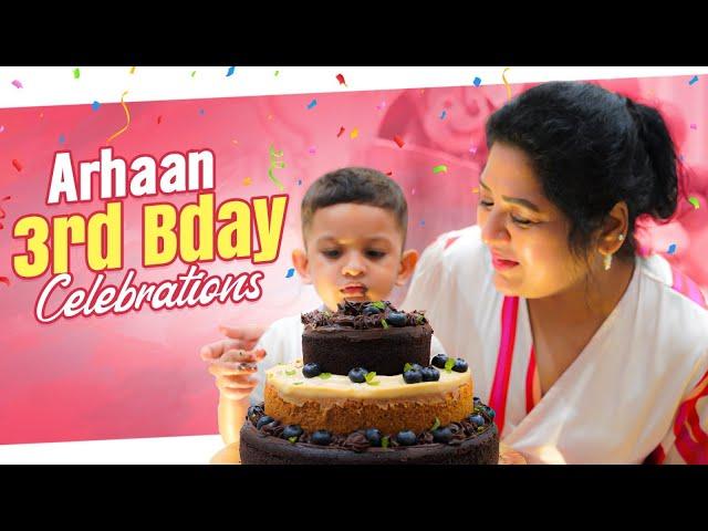 Arhaan Appude 3 Years Aipoyadu | Maa Andari 3 Years Journey | Emotional Vlog | Shanoor Sana