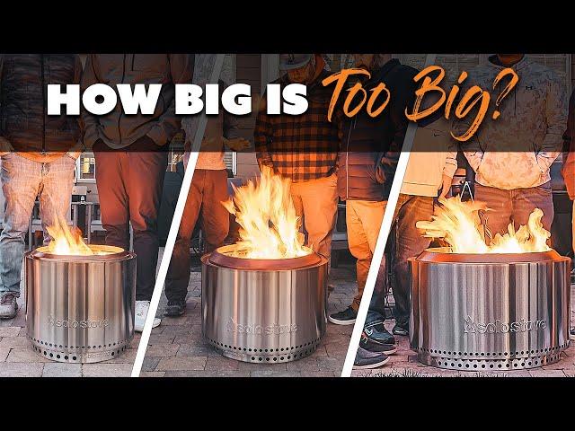 Solo Stove Fire Pit Comparison: How Big Is Too Big?