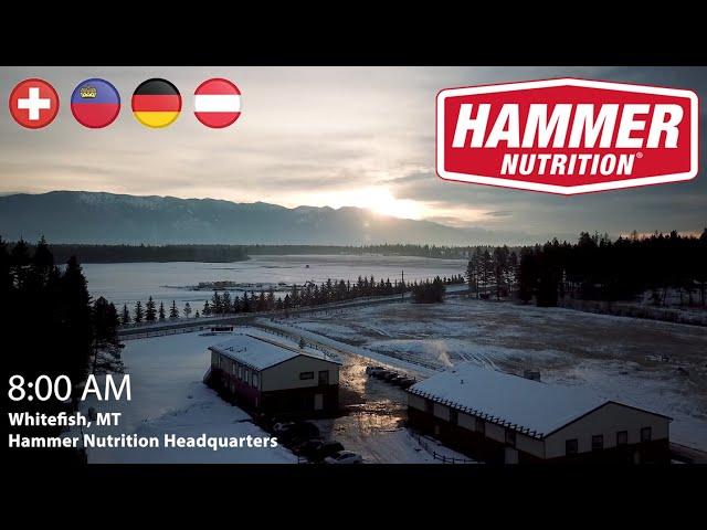 Im Drift zur Arbeit :: Hammer Nutrition Hauptquartier in Whitefish, Montana