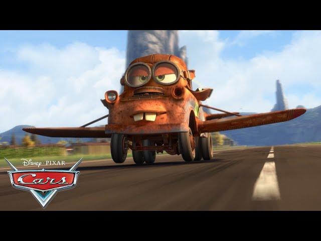 Mater's Grand Airplane Stunt! | Pixar's Cars Toon - Mater’s Tall Tales