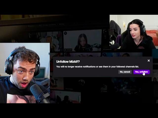 Nora blocks Mizkif