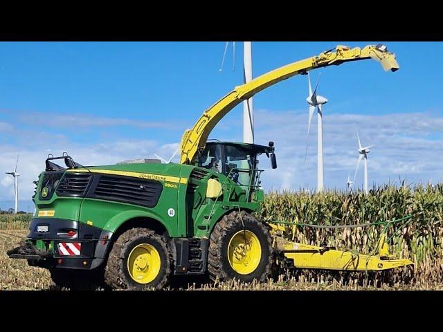 John Deere 9800i + Fendt 730 Vario // Corn Silage 2022 #viral #tractor #johndeere #fendt #famers