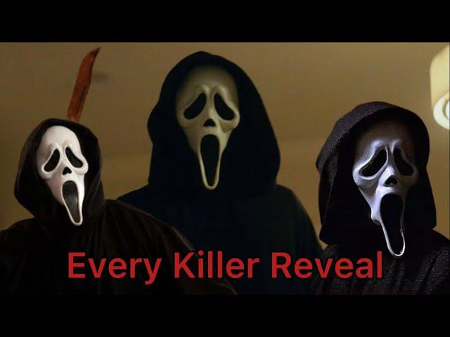 SCREAM - Every Ghostface Reveal