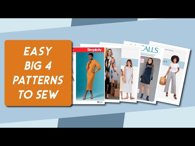 Looking for EASY sewing patterns? Beginners, START HERE