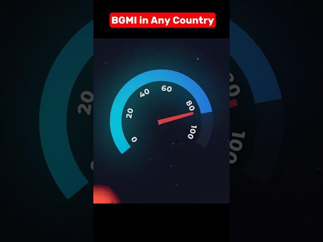 PLAY BGMI OUTSIDE INDIA | Get 30-40 ms