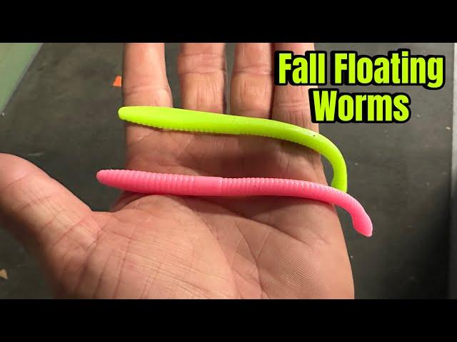 You Can’t Beat This November Floating Worm Technique…