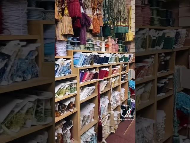 Fabric Store Tour : Curtains Department