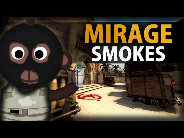 CS:GO - Essential Mirage Smokes