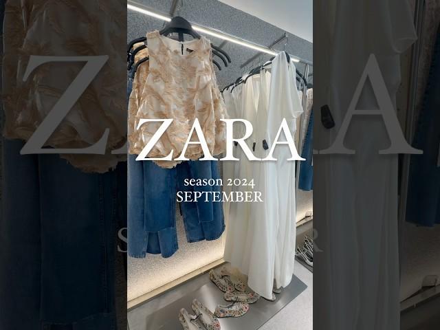 ZARA  Autumn collection 2024/ SEPTEMBER