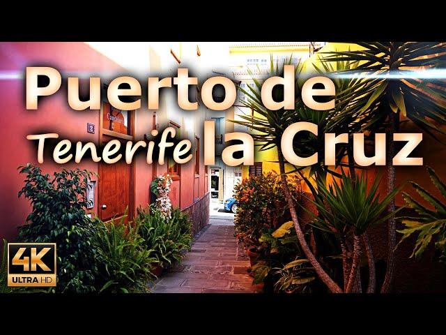 Puerto de la Cruz, Cityscapes / Tenerife, Spain / 4K