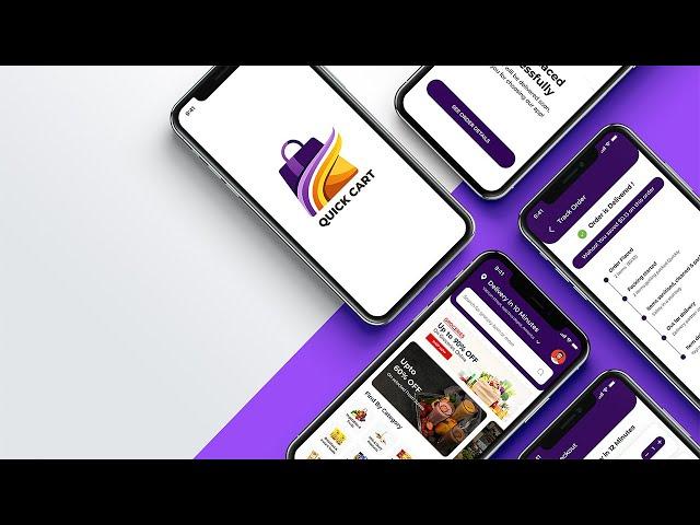 UI & UX Design - Quick Cart ( Grocery E-Commerce | Online Supermarket)