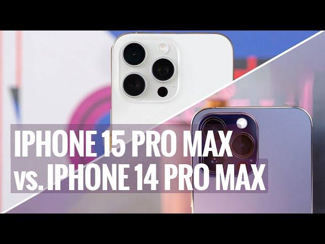 Apple iPhone 15 Pro Max vs. iPhone 14 Pro Max: Which one to get?