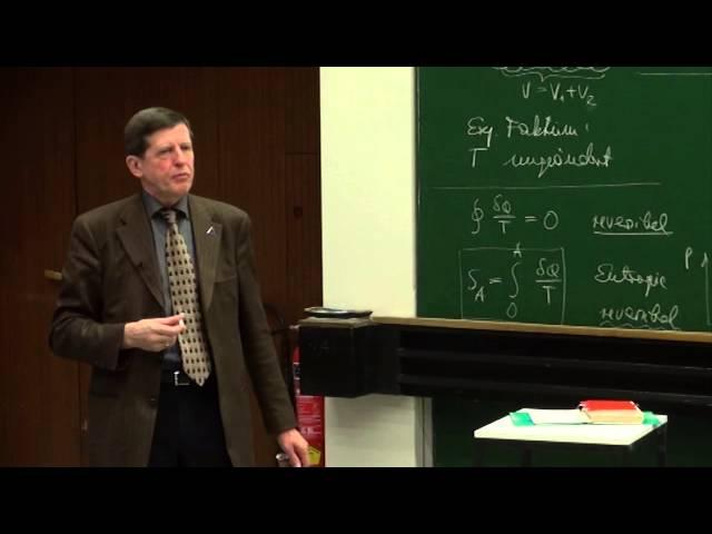 PH I - 41 - Dritter Hauptsatz der Thermodynamik, Statistische Interpretation der Entropie