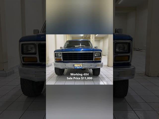 1981 US Spec Ford Bronco - 30813M - V8 - Stick Shift - Clean Inside And Out