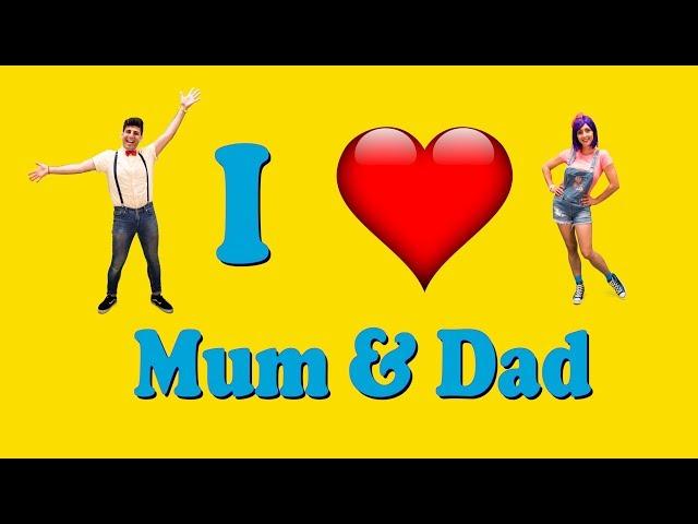 I Love My Family Song - Mom and Dad - Bella and Beans TV - Song for Kids