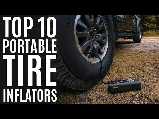 Top 10: Best Cordless Tire Inflators of 2022 / Portable Car Tire Pump, Handheld Air Pump