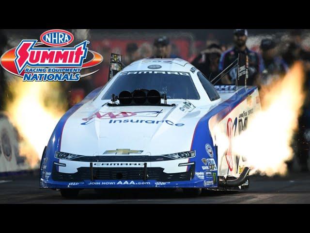 2024 NHRA Summit Nationals | Funny Car Night Qualifying Q2 | Norwalk, OH