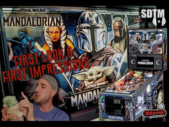 The Mandalorian Pinball Machine First Look & First Impressions (Stern Pinball, 2021) SDTM