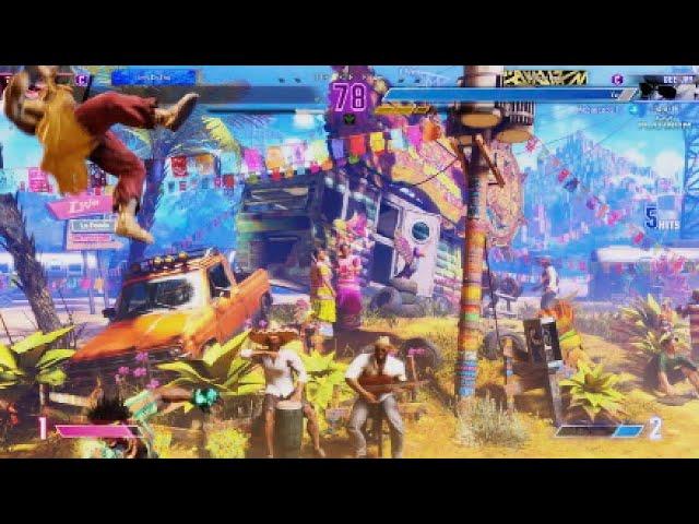 Street Fighter 6 - Deejay Ranked Match