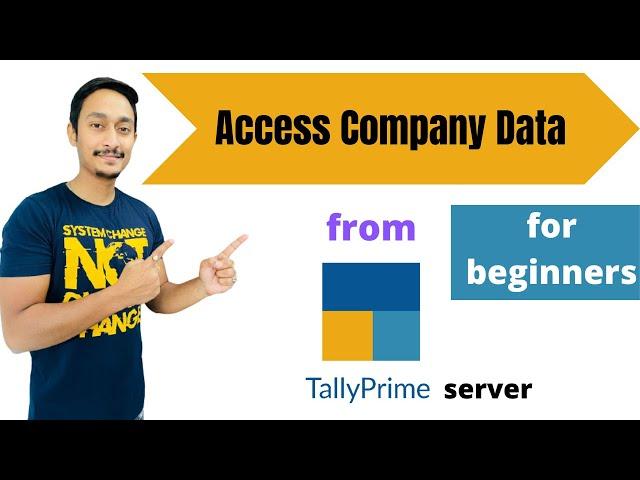 Access Company Data From Tally Prime Server