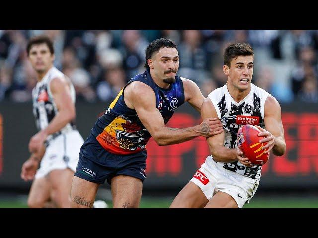 Nick Daicos Round 10 AFL Highlights (41 Disposals) vs Adelaide | 2024