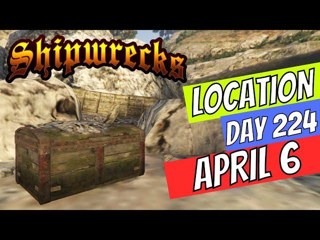 GTA Online Shipwreck Locations For April 6 | Shipwreck Daily Collectibles Guide GTA 5 Online