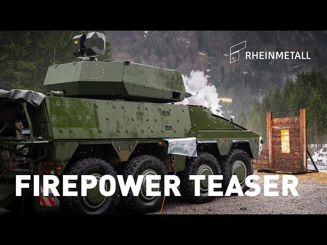 Rheinmetall Mobile Air Defence: Oerlikon Skyranger® 30 Firepower