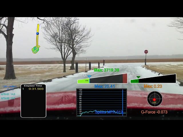 S197 Mustang Data Logging Donuts February 2018