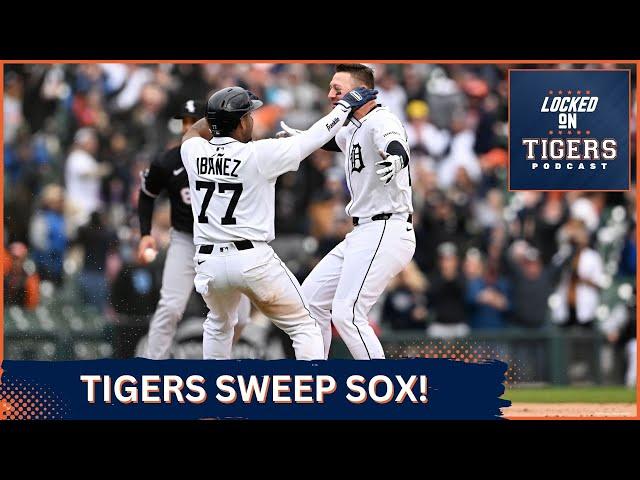 Detroit Tigers Sweep the White Sox at Home! Torkelson walk-off!