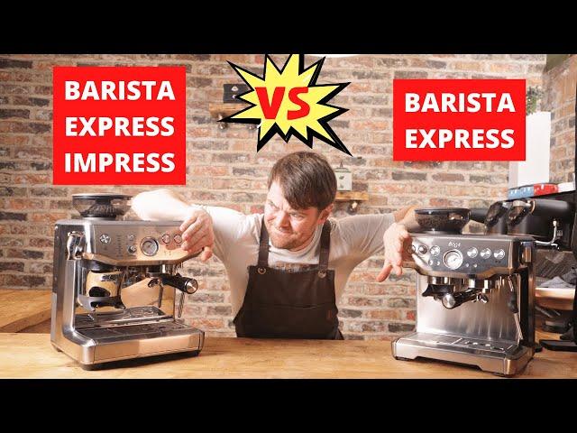 Sage (Breville) Barista Express Vs Barista Express Impress. Side by Side Comparison & Taste Test.