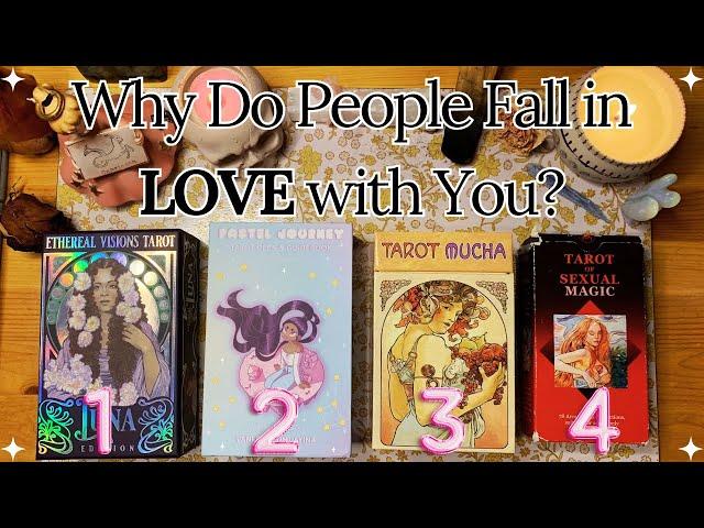 Why Do People Fall for You? ️Pick a Card 